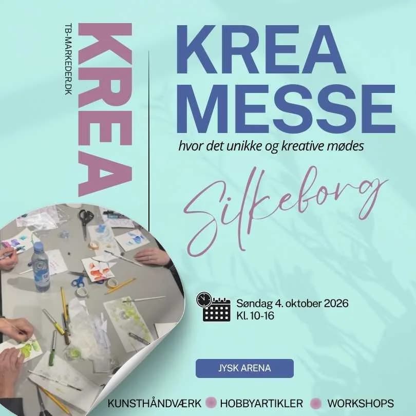 Silkeborg KREA-messe 4. oktober 2026