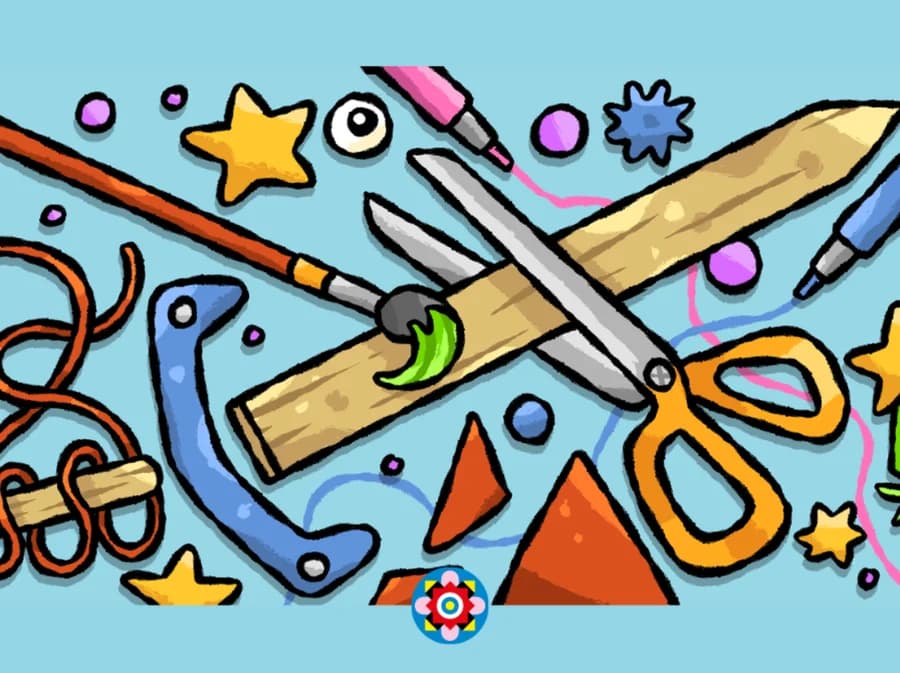 Kulturhuset 1B - Sværd og tryllestav-workshop