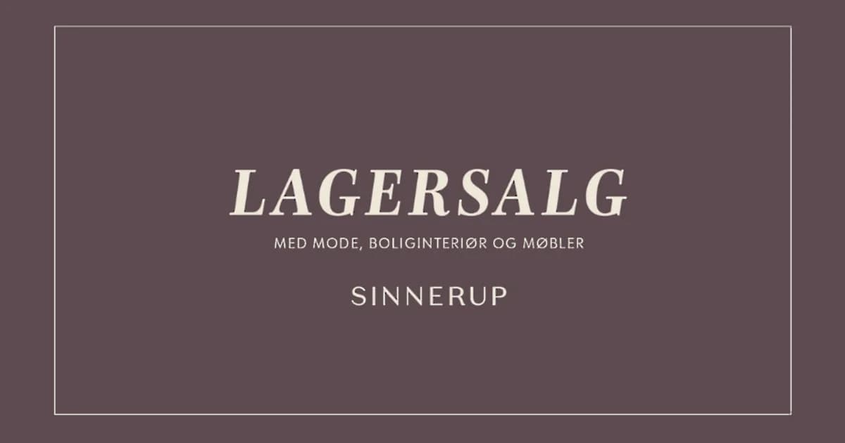 Sinnerup Lagersalg