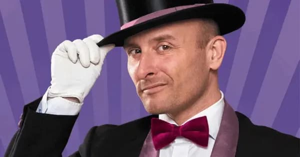 Rubys julekabaret - massage af lattermusklerne