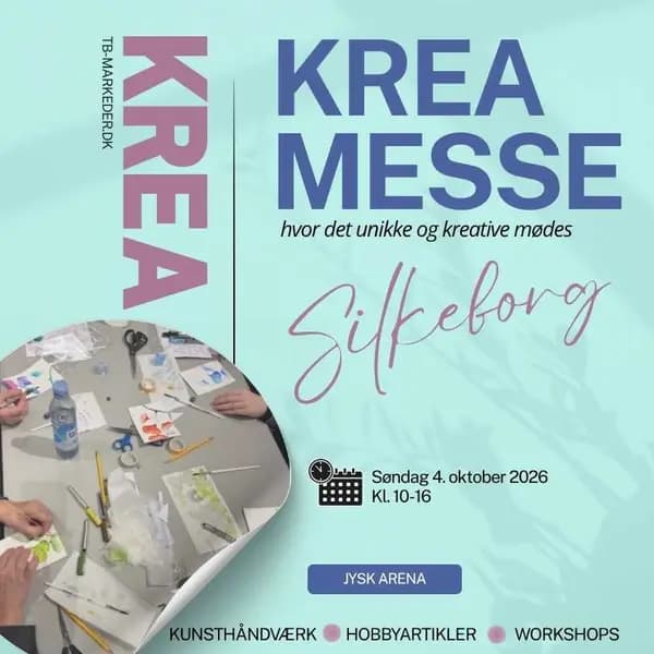 Silkeborg KREA-messe 4. oktober 2026