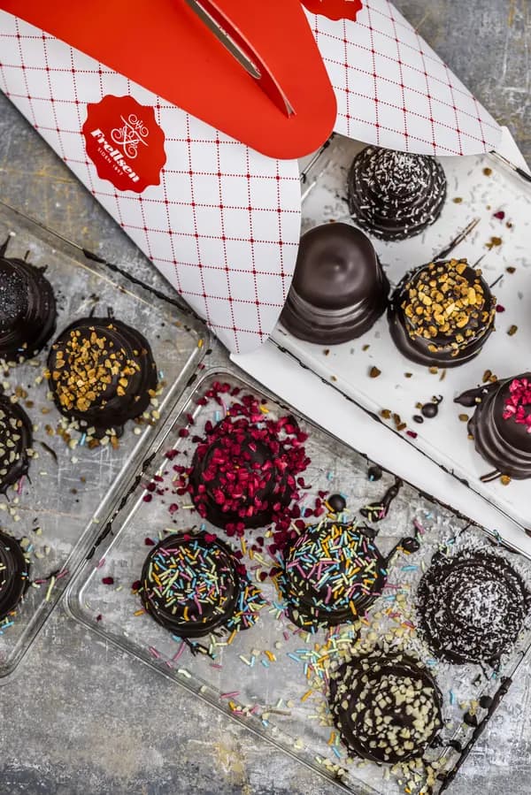 Flødebollekursus for børn og børnefamilier hos Frellsen Chokolade