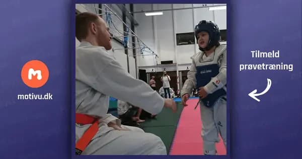 Taekwondo for 4-6 år med forældre