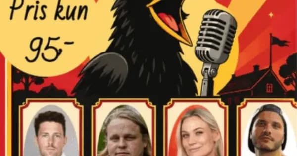 Standup aften på Krabasken